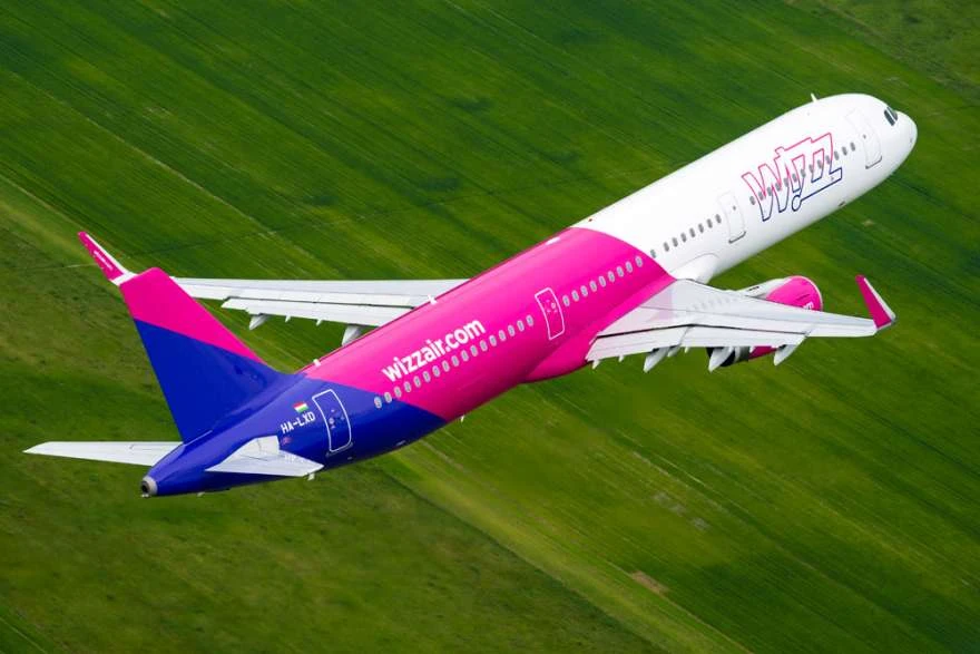 Wizz Air розмістить літак у Пріштіні з листопада 2026 року