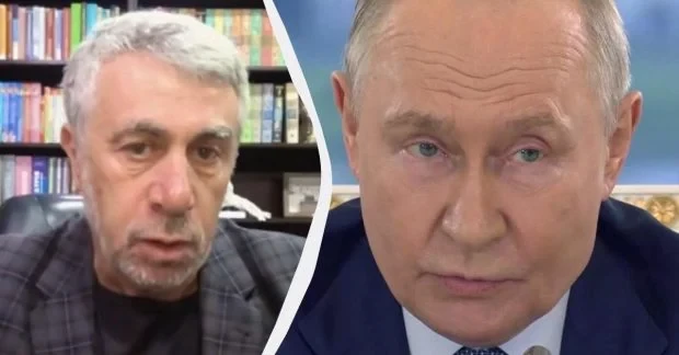 Комаровський оцінив здоров’я Путіна та назвав його головну проблему